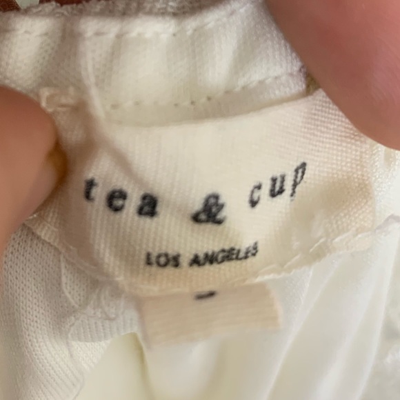 Tea & Cup Cream Dress S - Picture 6 of 6